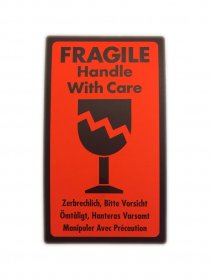 Etikett Fragile