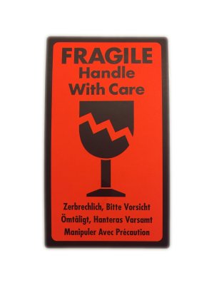 Etikett Fragile